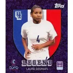 Cromo Trading Card Fútbol-Laura Georges-Legends-Topps Uefa Women's Euro 2025-#306-foil
