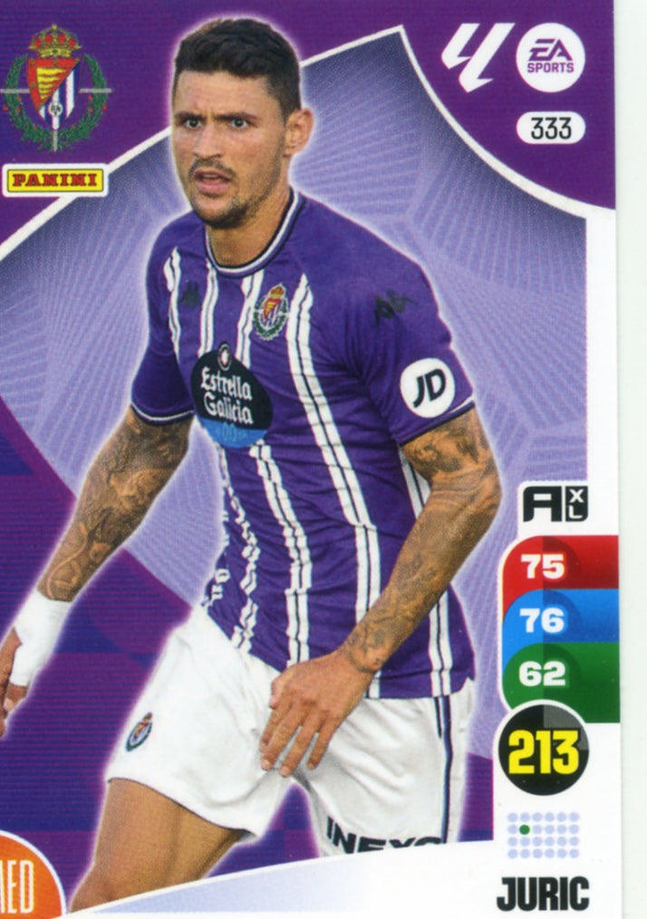 Panini Adrenalyn XL La Liga 2024/2025 - #333.  Juric - Valladolid - 1ª Edición, Cromo RAW