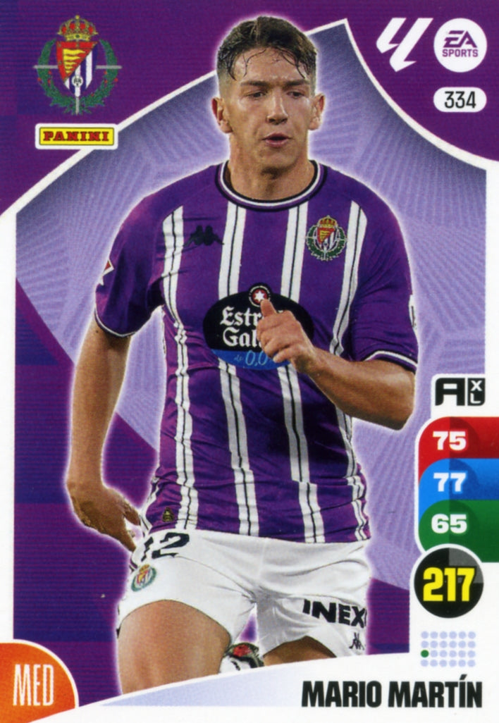 Panini Adrenalyn XL La Liga 2024/2025 - #334.  Mario Martín - Valladolid - 1ª Edición, Cromo RAW