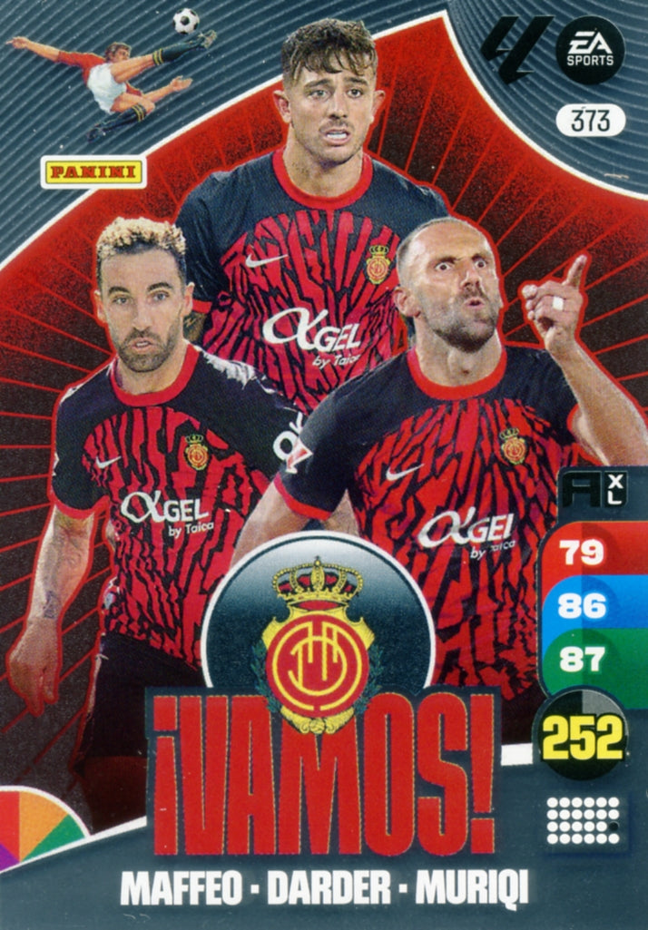 Panini Adrenalyn XL La Liga 2024/2025 - #373 - ¡VAMOS! - Mallorca - 1ª Edición, Cromo RAW