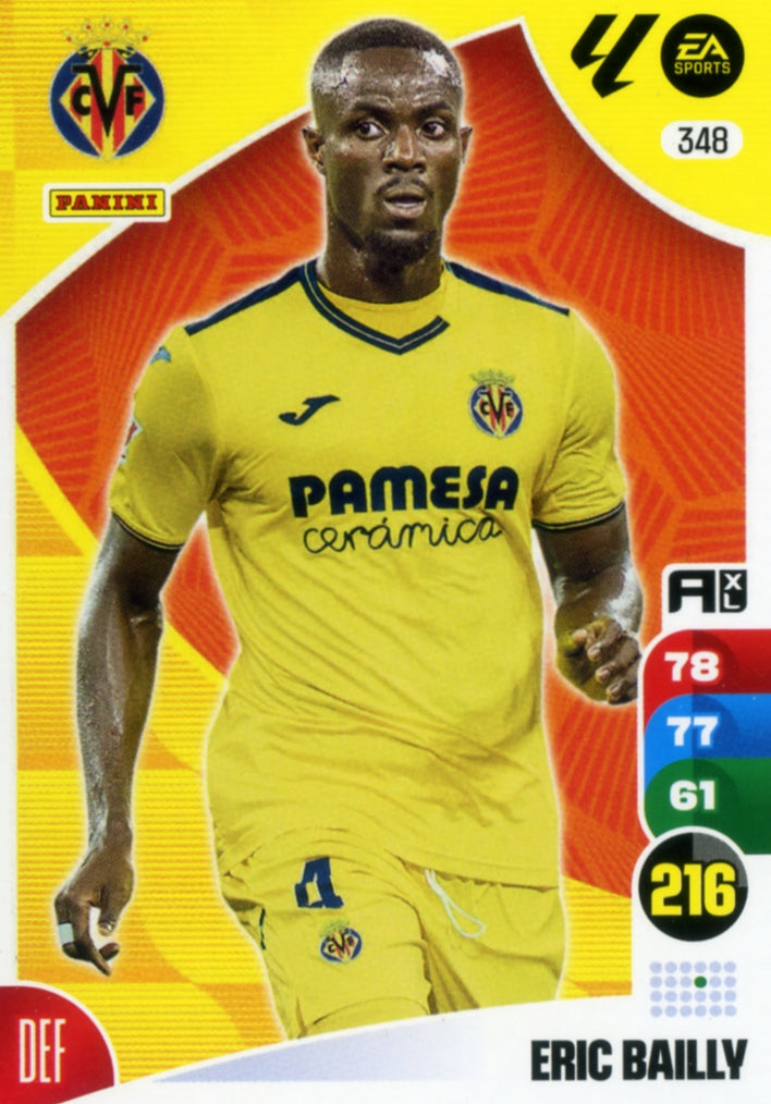 Panini Adrenalyn XL La Liga 2024/2025 - #348.  Eric Bailly - Villarreal