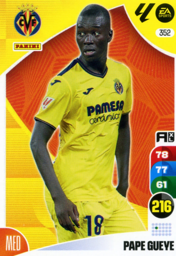 Panini Adrenalyn XL La Liga 2024/2025 - #352.  Pape Gueye - Villarreal