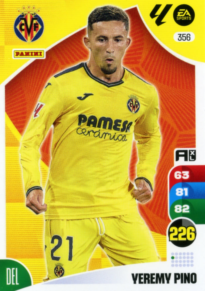 Panini Adrenalyn XL La Liga 2024/2025 - #356.  Yéremy Pino - Villarreal