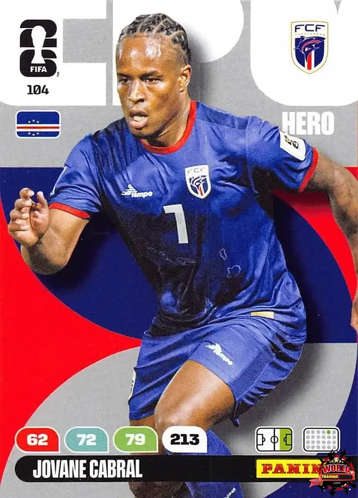 #104|Panini|Adrenlyn XL|FIFA World Cup|2026|Jovane Cabral |BASICO