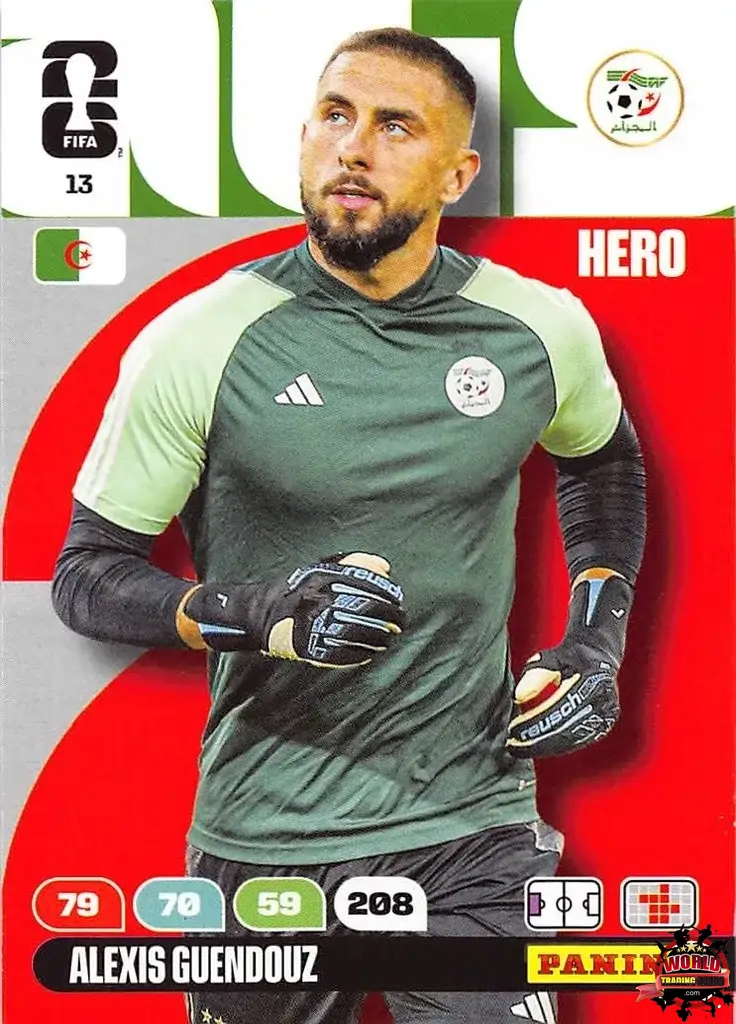 #013|Panini|Adrenlyn XL|FIFA World Cup|2026|Alexis Quendouz |BASICO