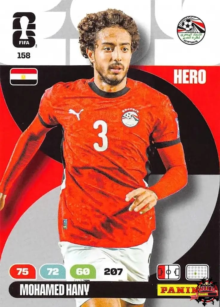 #158|Panini|Adrenlyn XL|FIFA World Cup|2026|Mohamed Hany |BASICO
