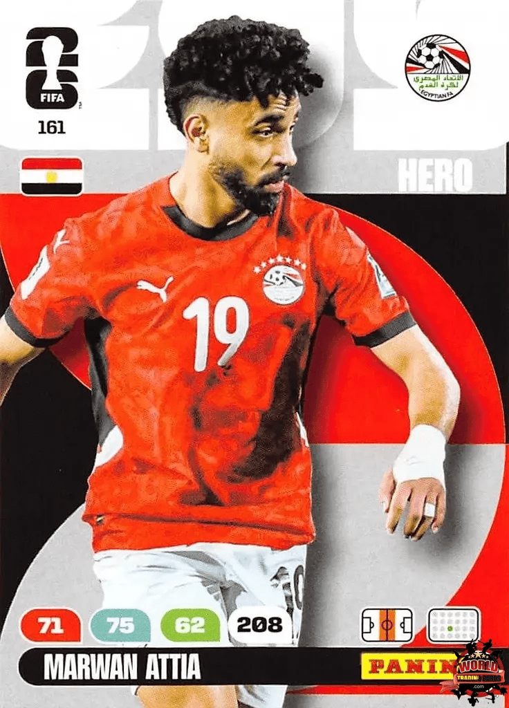 #161|Panini|Adrenlyn XL|FIFA World Cup|2026|Marwan Attia |BASICO
