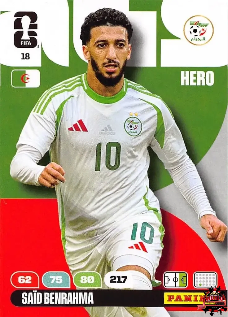 #018|Panini|Adrenlyn XL|FIFA World Cup|2026|Said Benrahma |BASICO