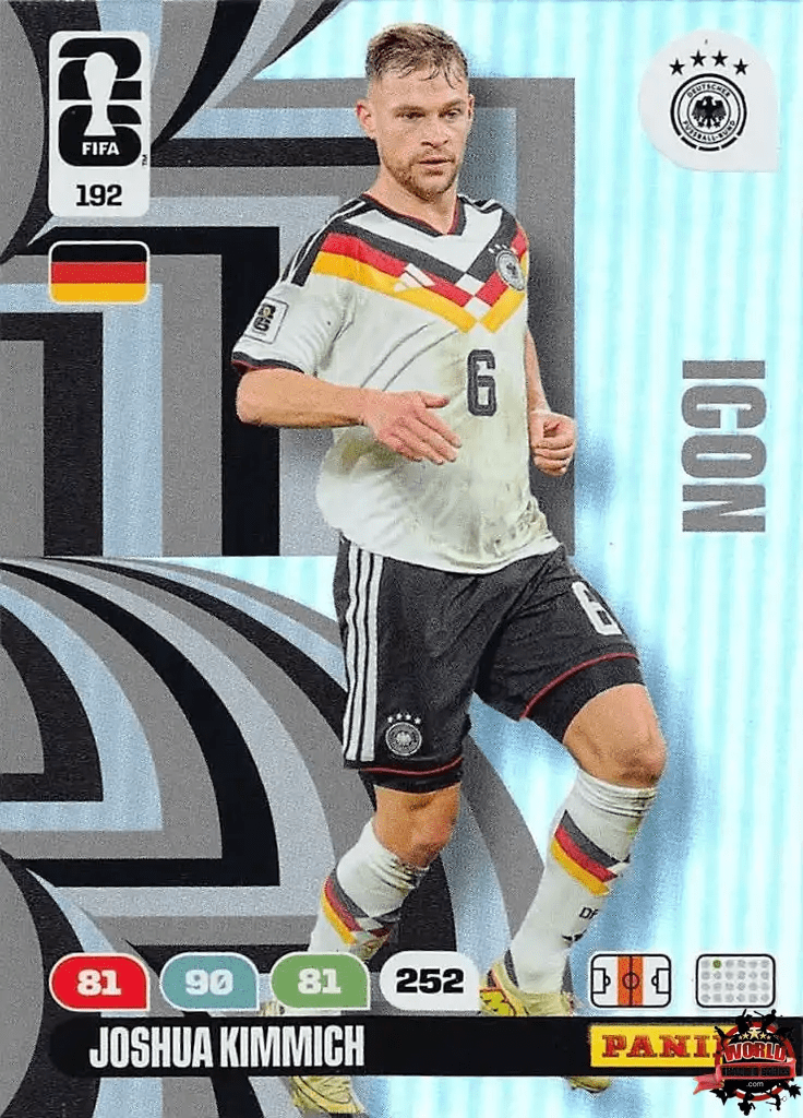 Soccer Trading Card-Joshua Kimmich - Icon-Germany-Panini Adrenalyn