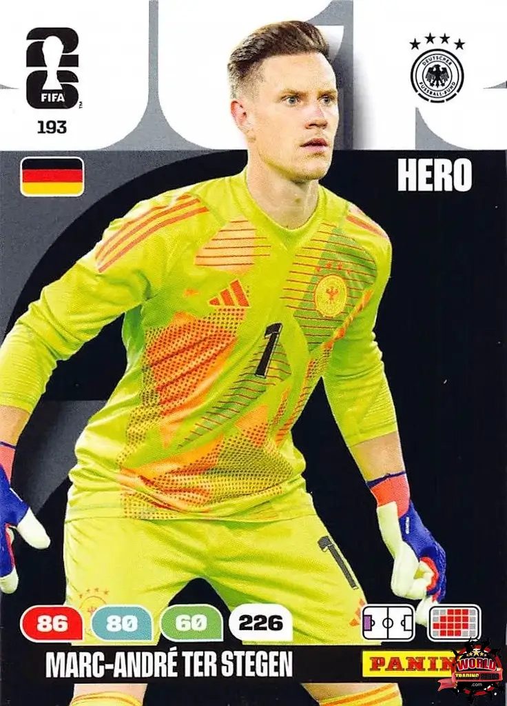 Soccer Trading Card - Marc-Andre ter Stegen - Germany - Panini