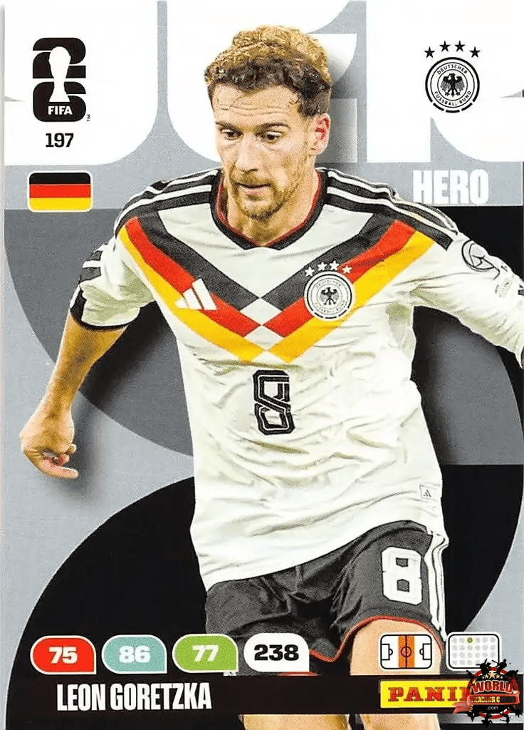 #197|Panini|Adrenlyn XL|FIFA World Cup|2026|Leon Goretzka |BASICO