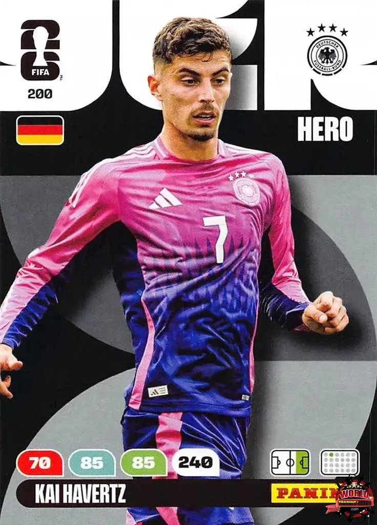 #200|Panini|Adrenlyn XL|FIFA World Cup|2026|Kai Havertz|BASICO