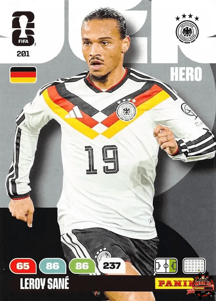 #201|Panini|Adrenlyn XL|FIFA World Cup|2026|Leroy Sane|BASICO