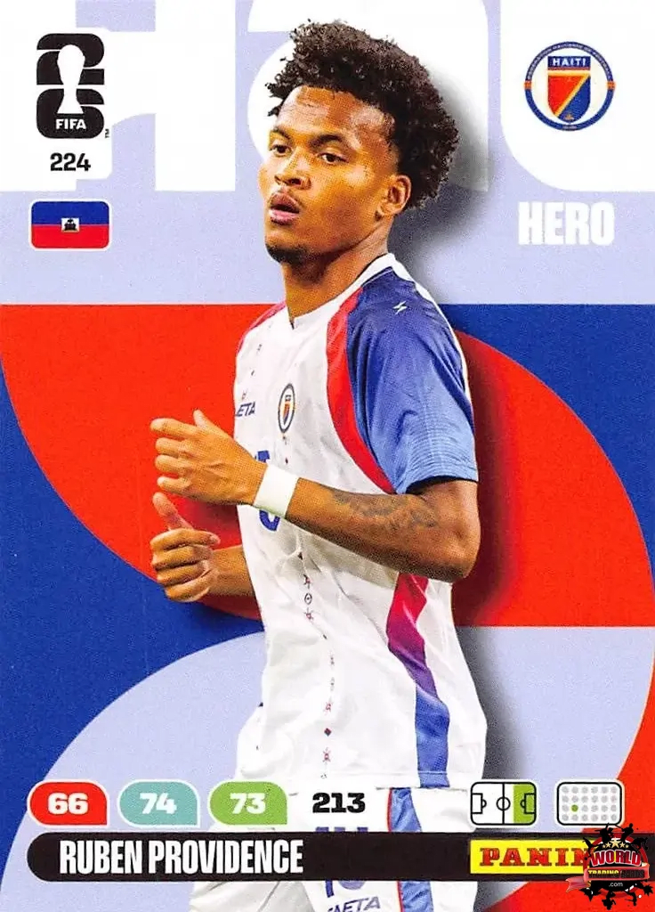 #224|Panini|Adrenlyn XL|FIFA World Cup|2026|Ruben Providence |BASICO