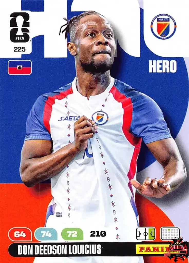 #225|Panini|Adrenlyn XL|FIFA World Cup|2026|Don Deedson Louicius |BASICO