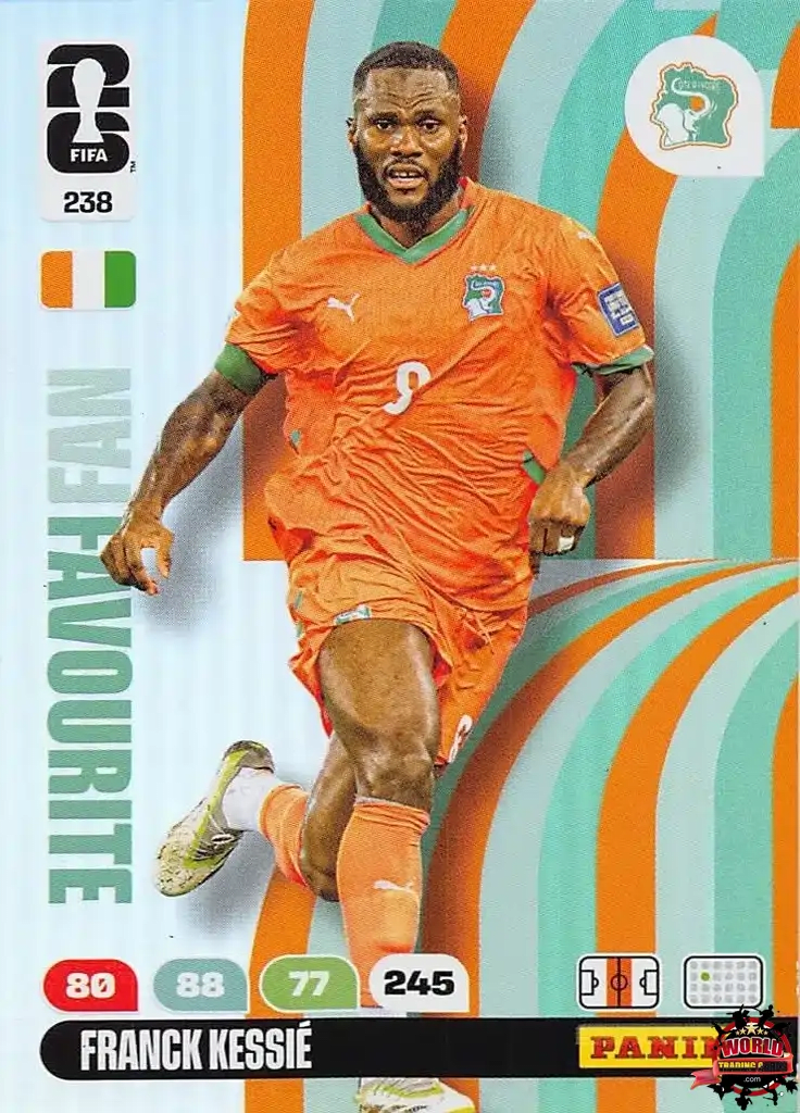 #238|Panini|Adrenlyn XL|FIFA World Cup|2026|Franck Kessie - Fan Favourite|BASICO