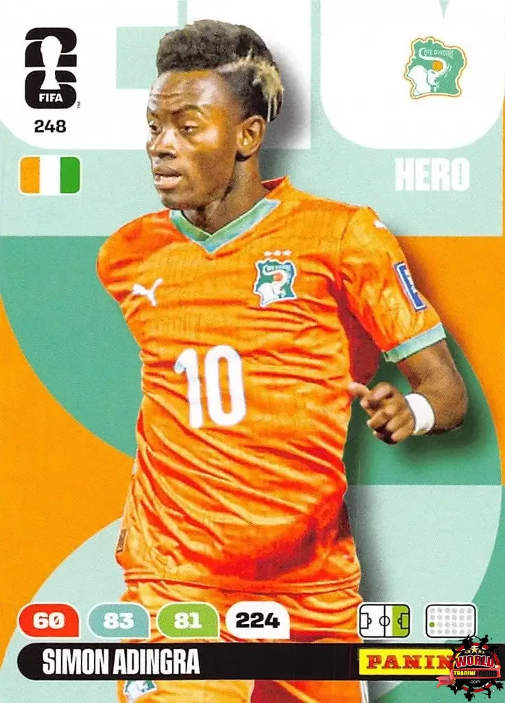 #248|Panini|Adrenlyn XL|FIFA World Cup|2026|Simon Adingra |BASICO