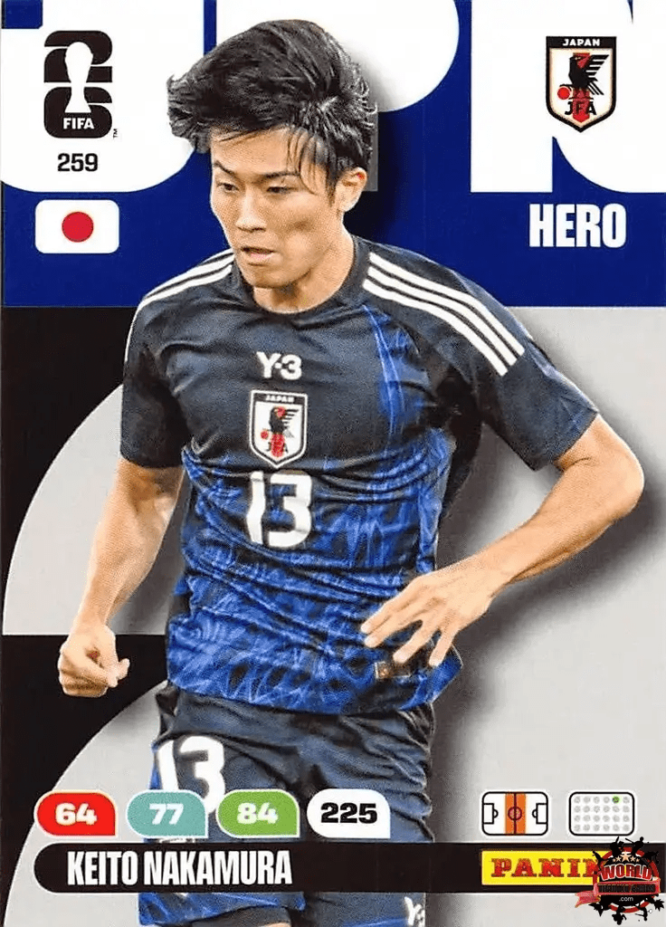 #259|Panini|Adrenlyn XL|FIFA World Cup|2026|Keito Nakamura |BASICO