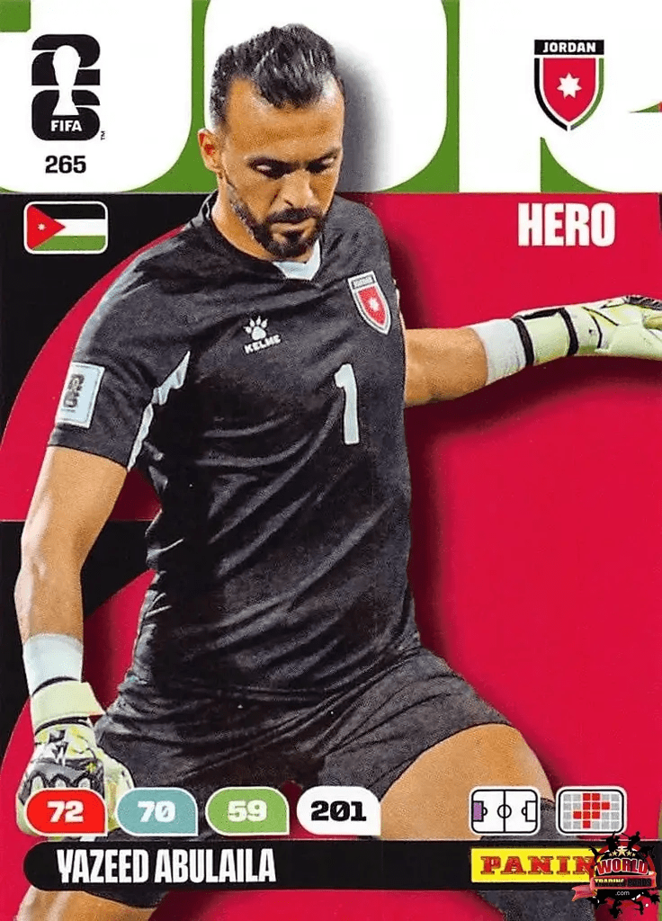 #265|Panini|Adrenlyn XL|FIFA World Cup|2026|Vazeed Abulaila|BASICO