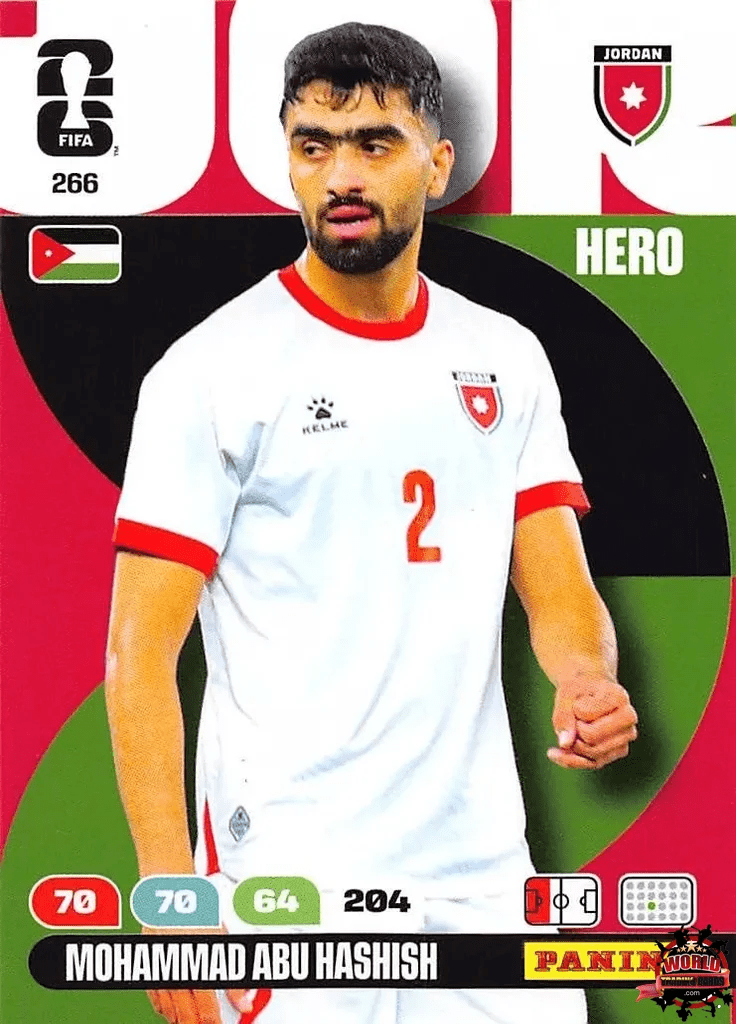 #266|Panini|Adrenlyn XL|FIFA World Cup|2026|Mohammad Abu Hashish |BASICO