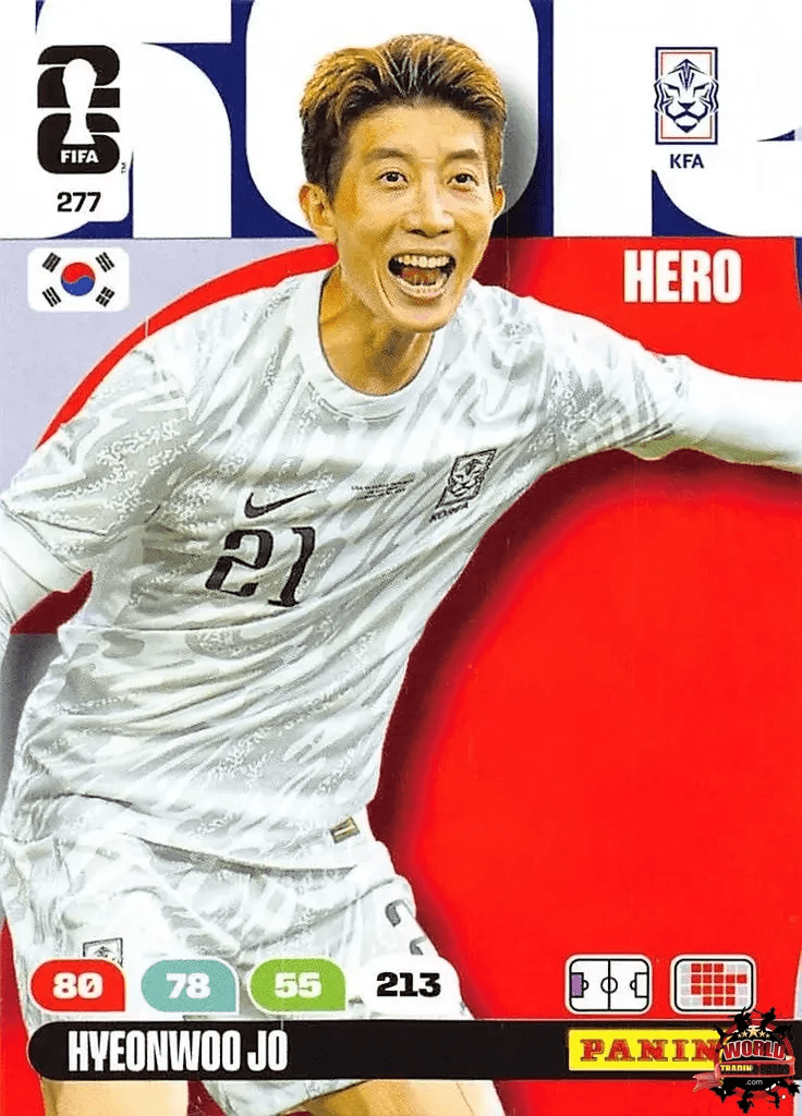 #277|Panini|Adrenlyn XL|FIFA World Cup|2026|Hyeon-woo Jo |BASICO