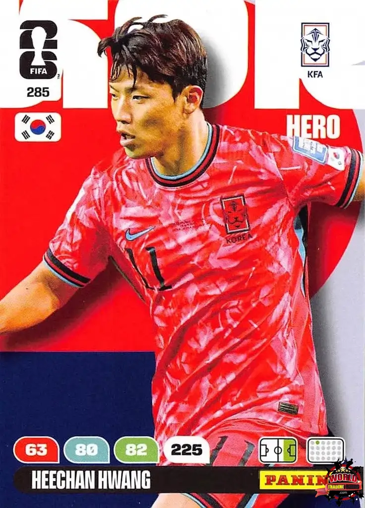 WINNER - WINNER 韓国FC限定 トレカ WWIC スンユン Chrome Trading Card Football - Hee-chan Hwang - South Korea