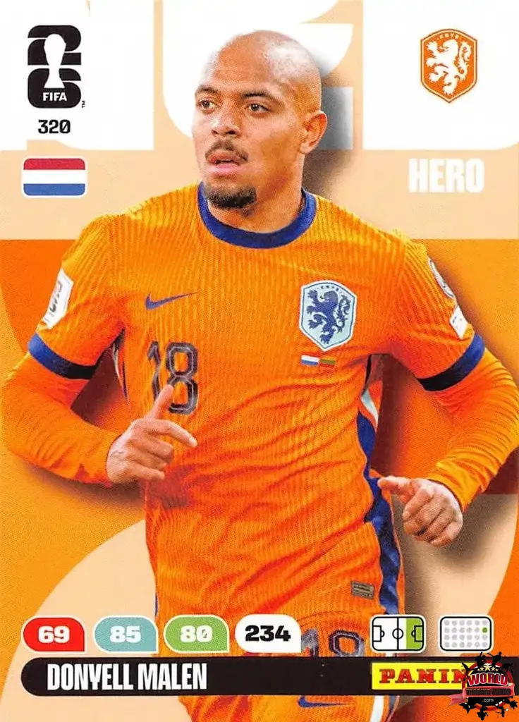 Football Trading Card-Donyell Malen-Netherlands-Panini Adrenalyn
