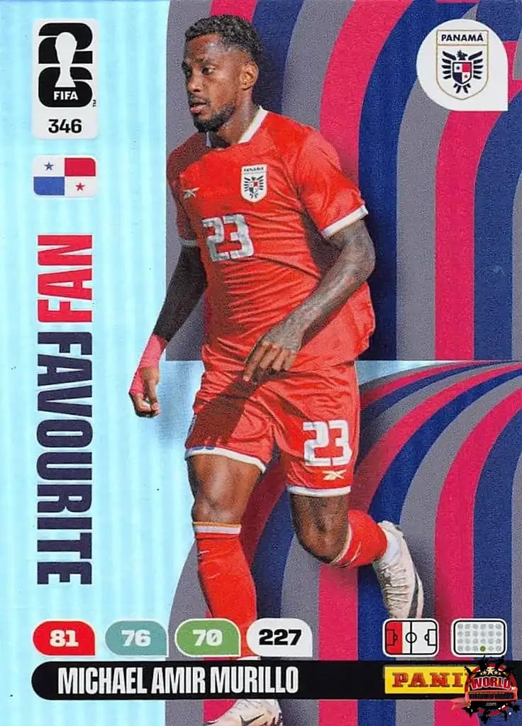 #346|Panini|Adrenlyn XL|FIFA World Cup|2026|Michael Amir Murillo - Fan Favourite|BASICO