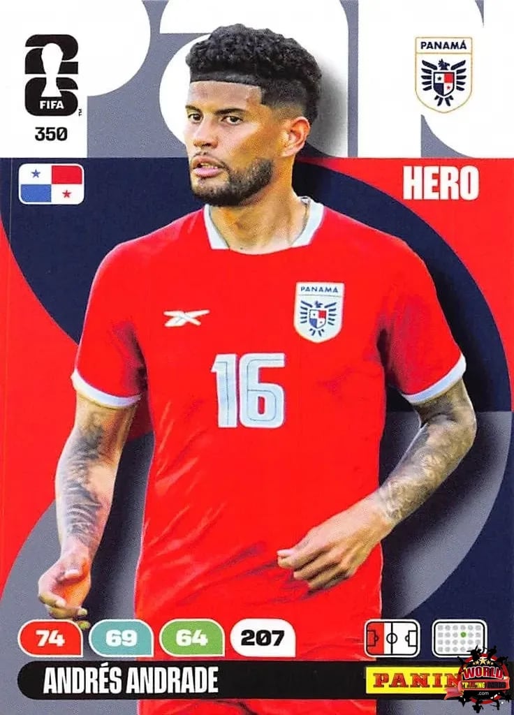 #350|Panini|Adrenlyn XL|FIFA World Cup|2026|Andrés Andrade |BASICO