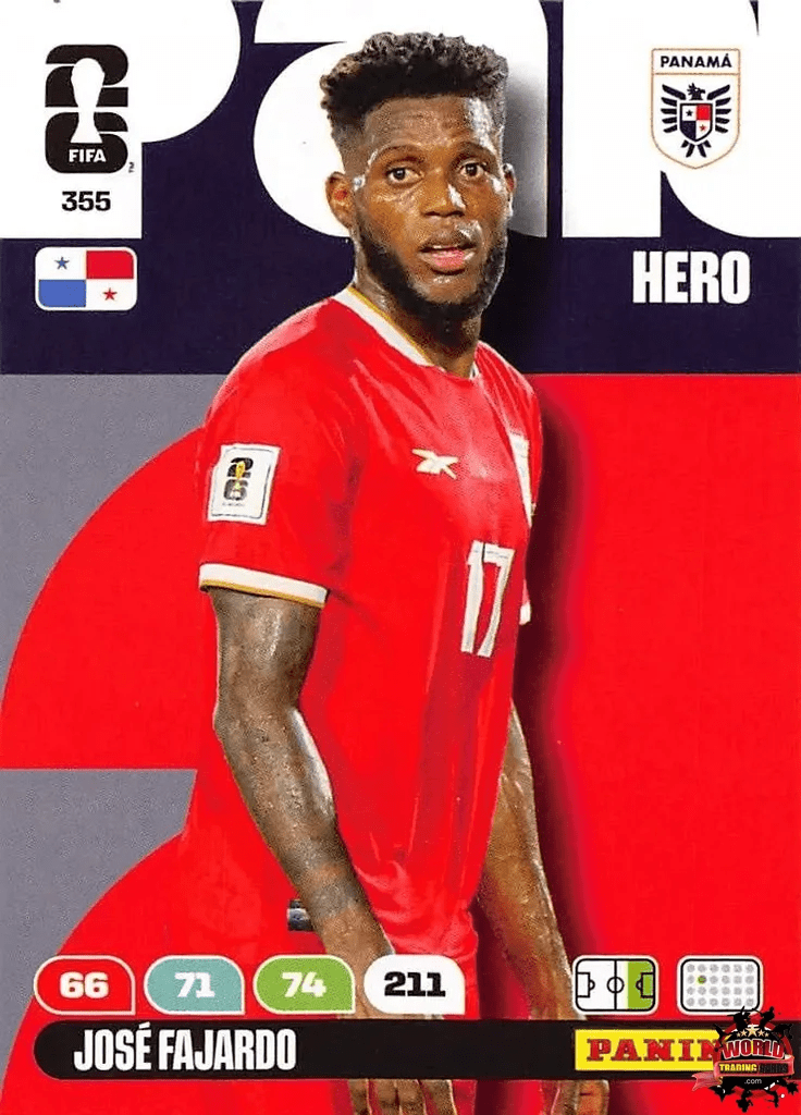 #355|Panini|Adrenlyn XL|FIFA World Cup|2026|José Fajardo |BASICO