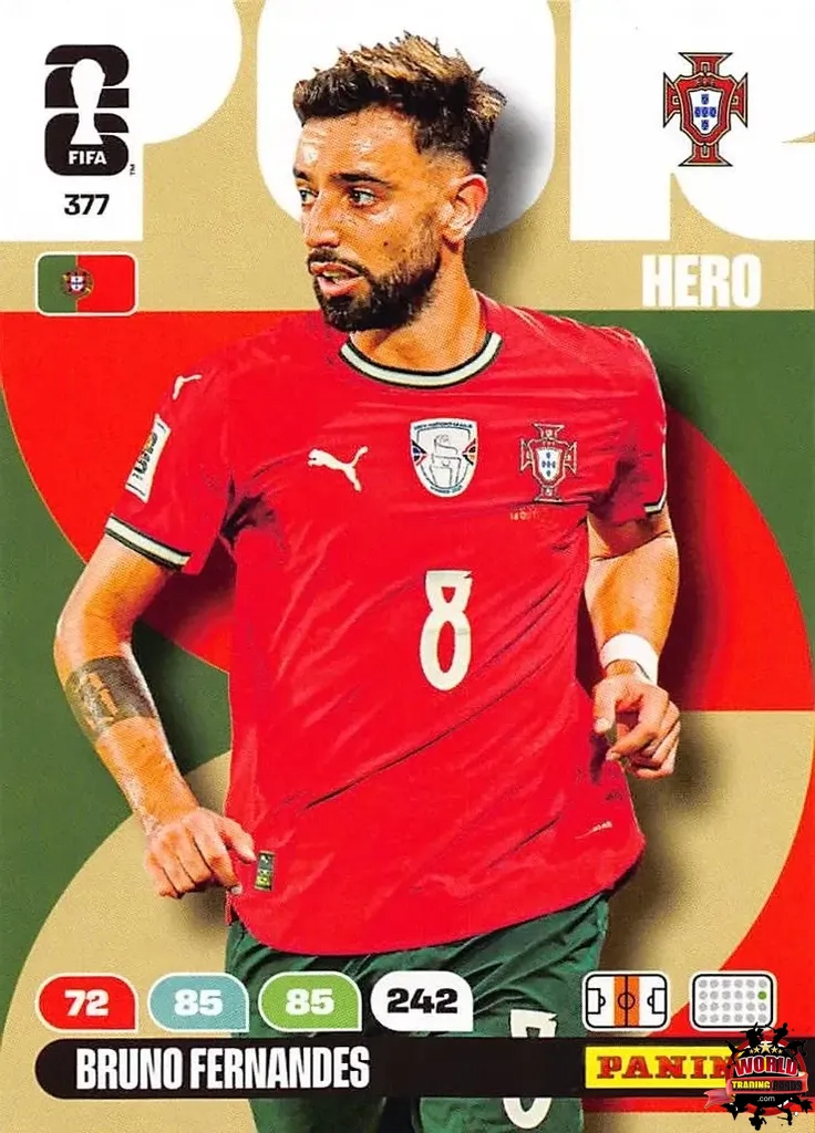 ブルーノフェルナンデス XL Cromo Trading Card Fútbol-Bruno Fernandes-Portugal-Panini