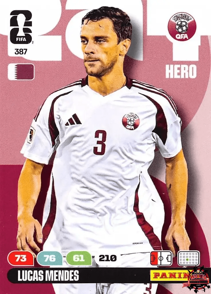 #387|Panini|Adrenlyn XL|FIFA World Cup|2026|Lucas Mendes|BASICO