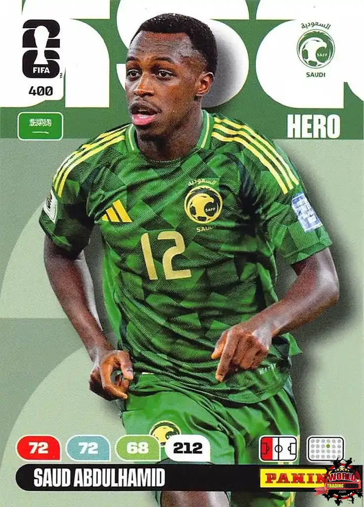 #400|Panini|Adrenlyn XL|FIFA World Cup|2026|Saud Abdulhamid |BASICO