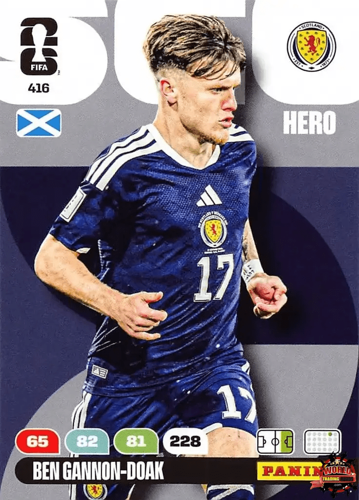 #416|Panini|Adrenlyn XL|FIFA World Cup|2026|Ben Gannon-Doak |BASICO