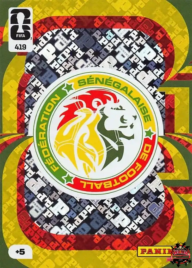 #419|Panini|Adrenlyn XL|FIFA World Cup|2026|Escudo|BASICO