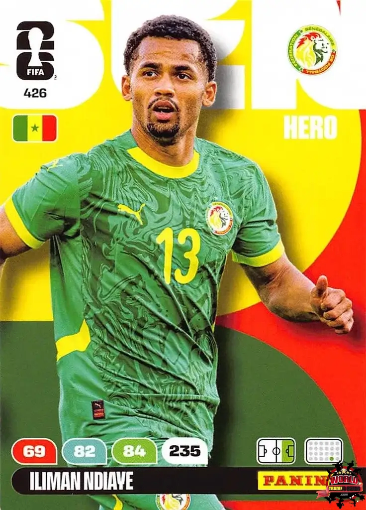 #426|Panini|Adrenlyn XL|FIFA World Cup|2026|Iliman Ndiaye |BASICO