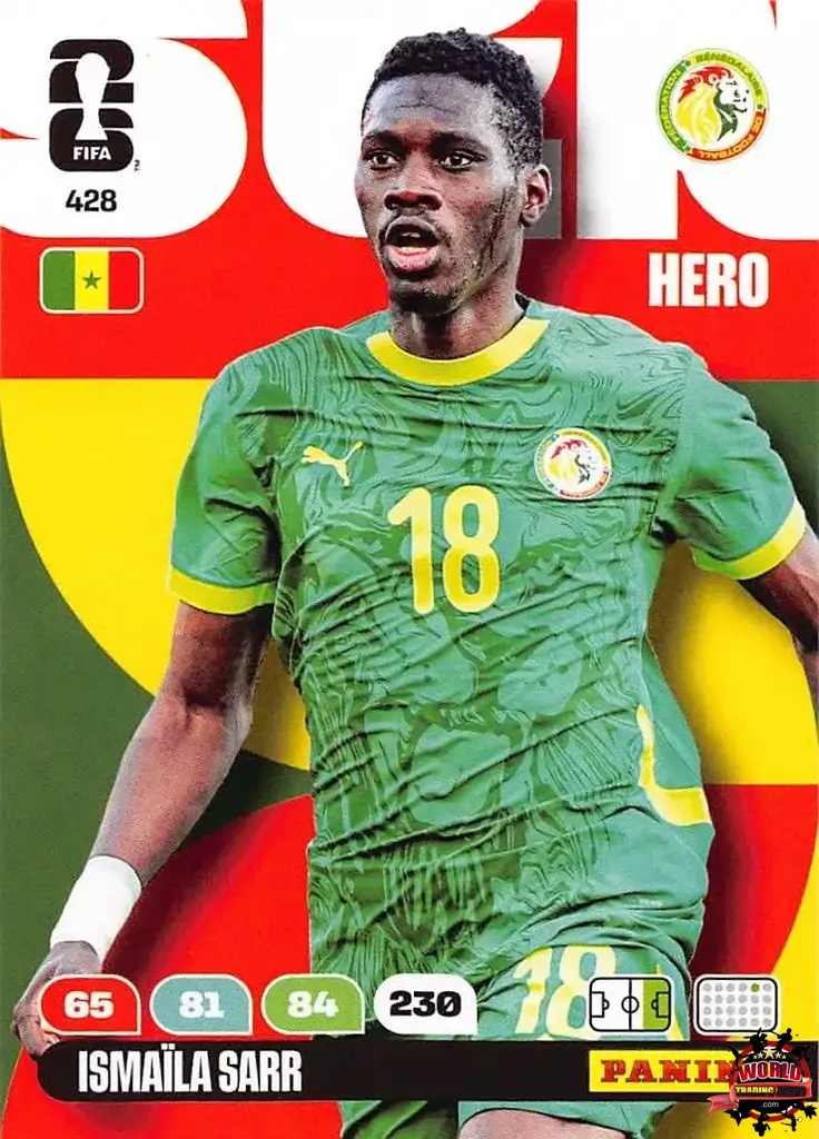 #428|Panini|Adrenlyn XL|FIFA World Cup|2026|Ismaila Sarr |BASICO