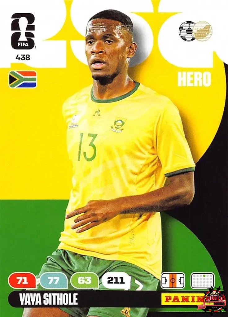#438|Panini|Adrenlyn XL|FIFA World Cup|2026|Yaya Sithole |BASICO