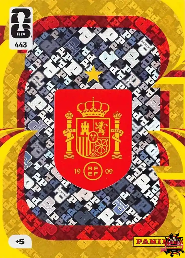 #443|Panini|Adrenlyn XL|FIFA World Cup|2026|Escudo|BASICO