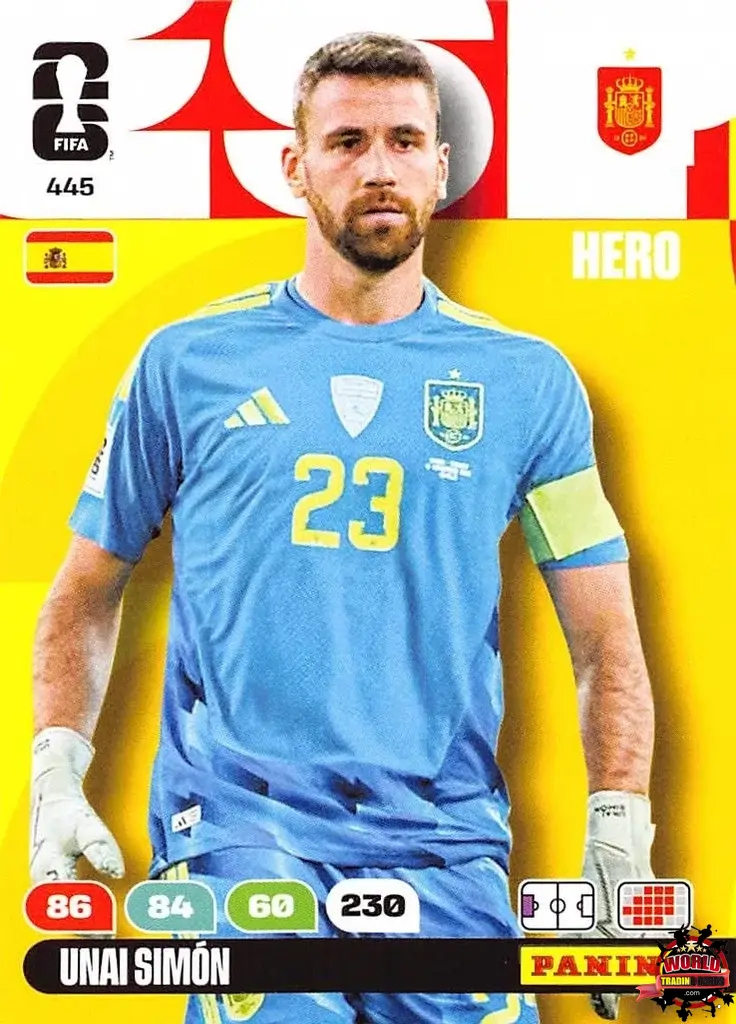 #445|Panini|Adrenlyn XL|FIFA World Cup|2026|Unai Simón |BASICO