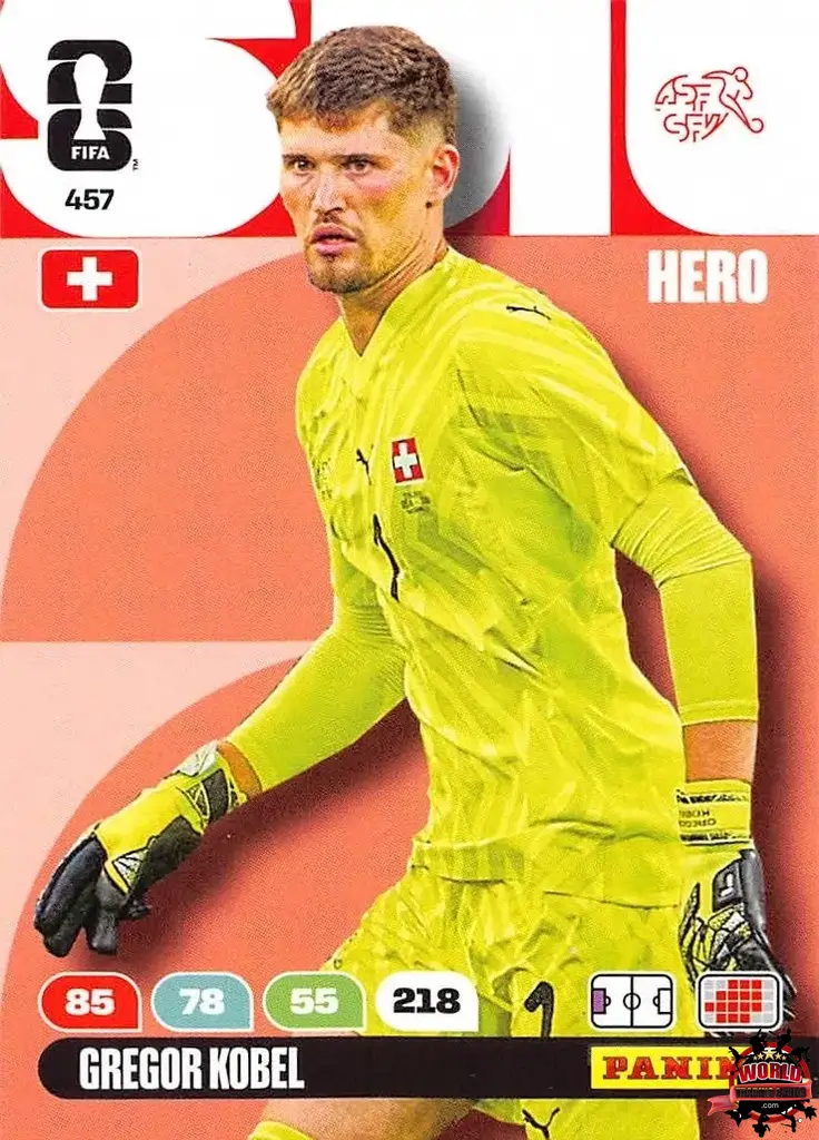 Soccer Trading Card - Gregor Kobel - Switzerland - Panini