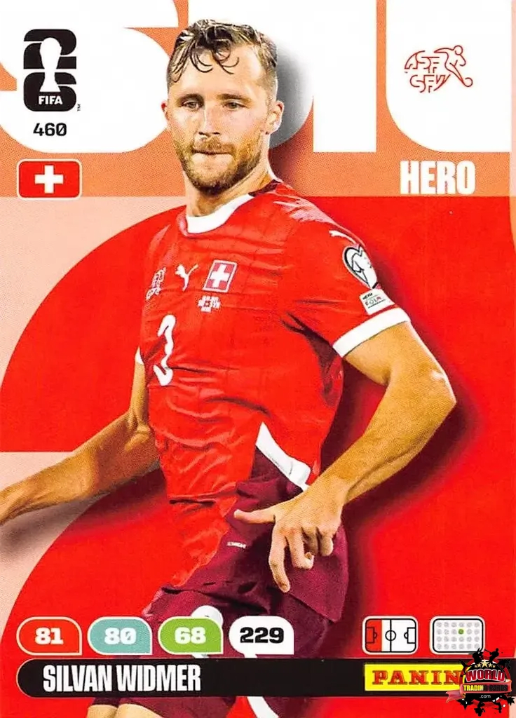 #460|Panini|Adrenlyn XL|FIFA World Cup|2026|Silvan Widmer |BASICO