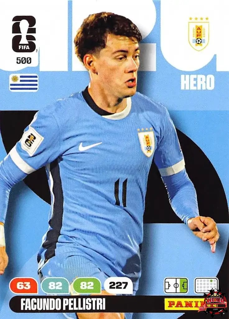 #500|Panini|Adrenlyn XL|FIFA World Cup|2026|Facundo Pellistri |BASICO