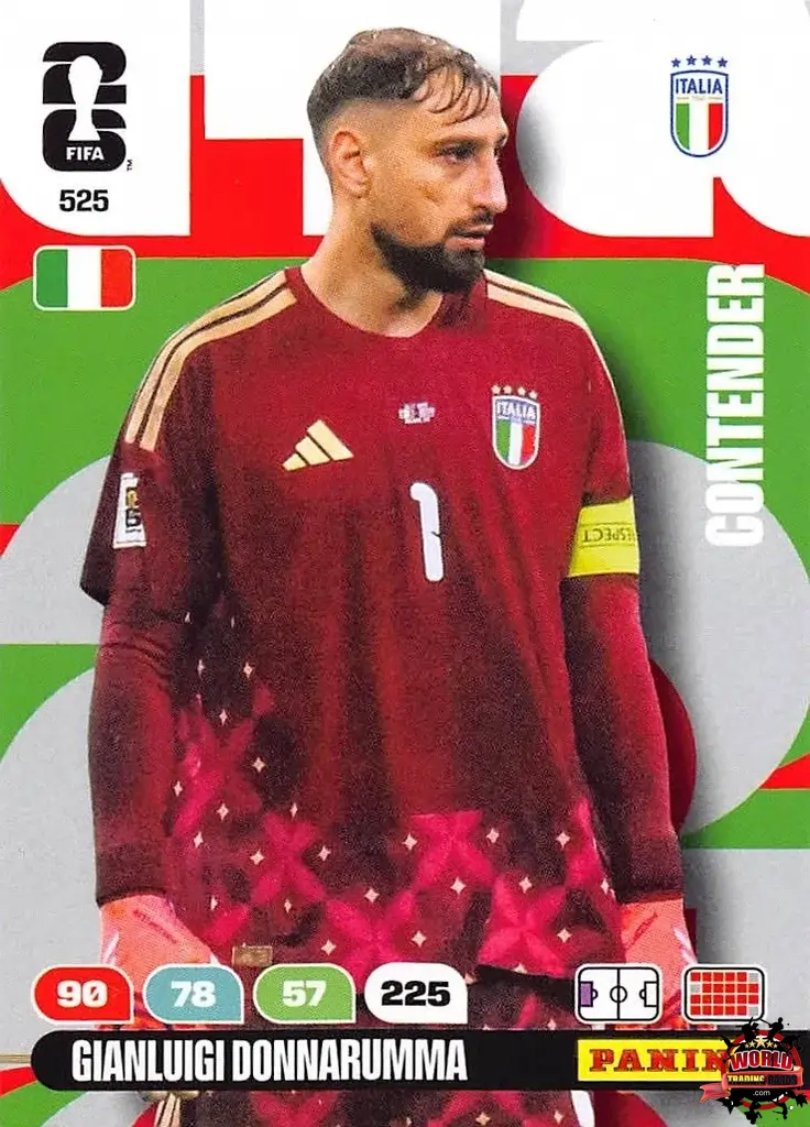 #525|Panini|Adrenlyn XL|FIFA World Cup|2026|Gianluigi Donnarumma|Contenders