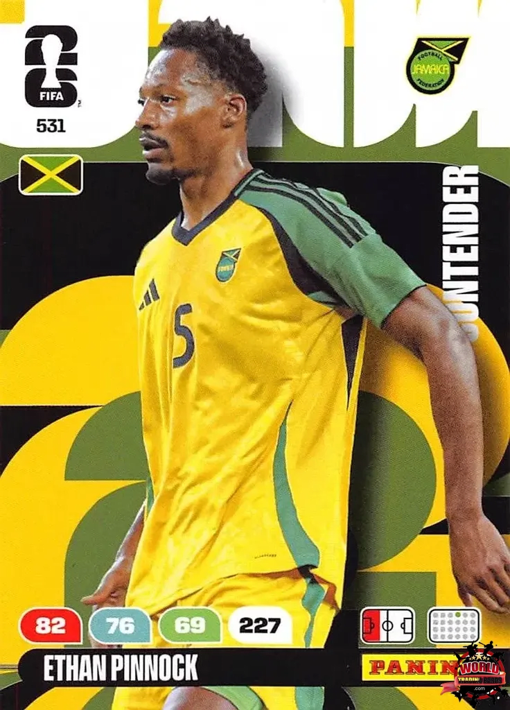 #531|Panini|Adrenlyn XL|FIFA World Cup|2026|Ethan Pinnock|Contenders