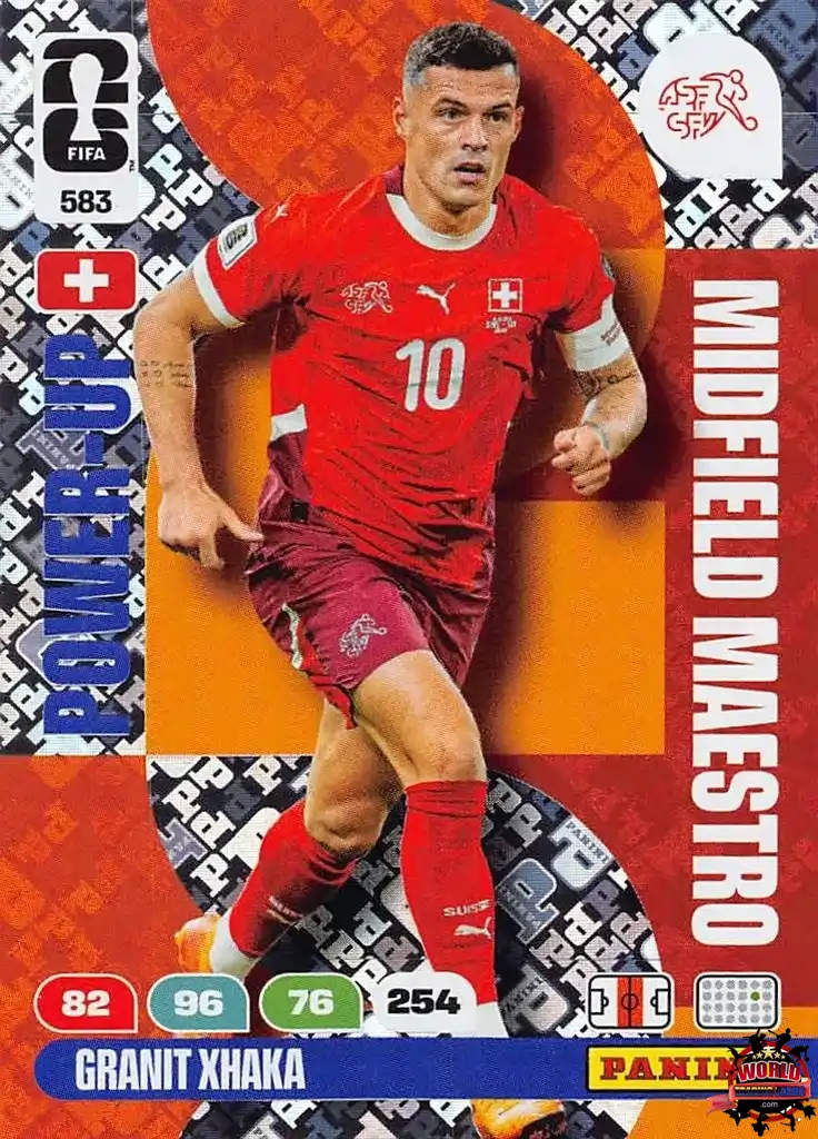 Soccer Trading Card - Granit Xhaka - Switzerland - Panini