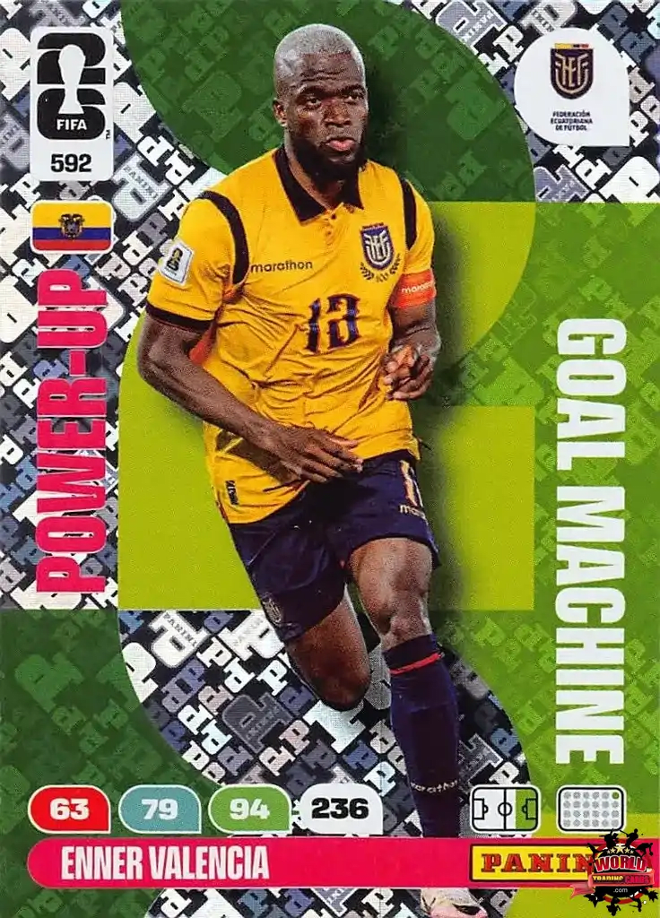 #592|Panini|Adrenlyn XL|FIFA World Cup|2026|Enner Valencia|Goal Machine