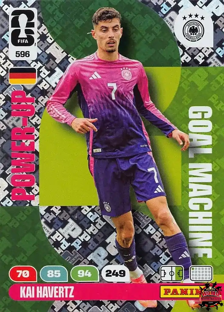 Trading Card Soccer-Kai Havertz-Germany-Panini Adrenalyn XL Fifa Trading Card Soccer-Kai Havertz-Germany-Panini Adrenalyn XL Fifa