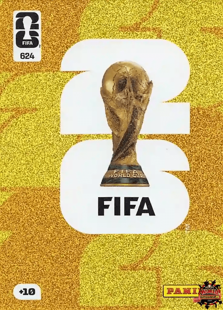 #624-5|Panini|Adrenlyn XL|FIFA World Cup|2026|Official Emblem|Official Emblem 5