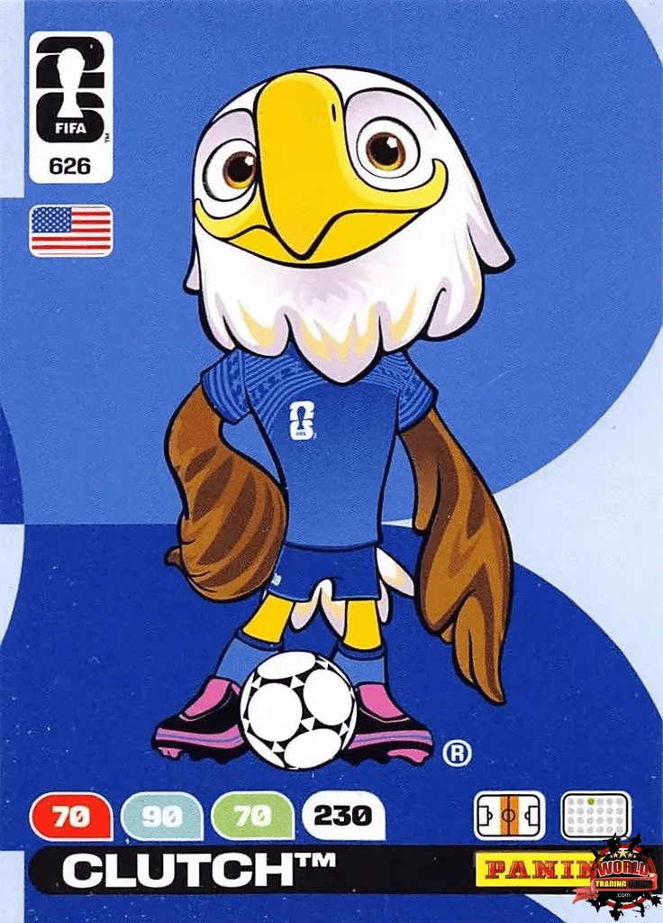#626|Panini|Adrenlyn XL|FIFA World Cup|2026|Clutch|Mascotas
